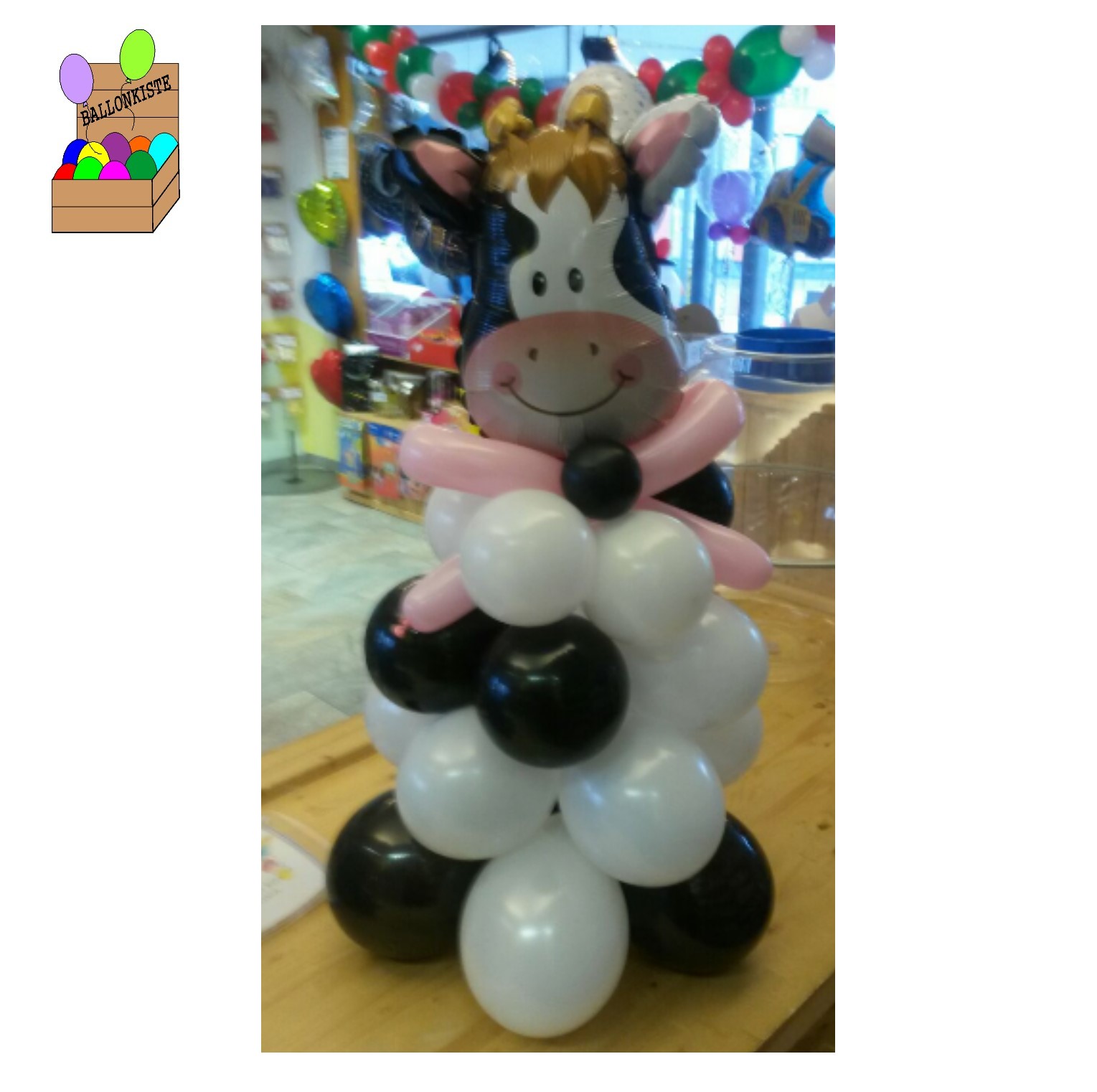 Bastelset Tischdeko Tierköpfe