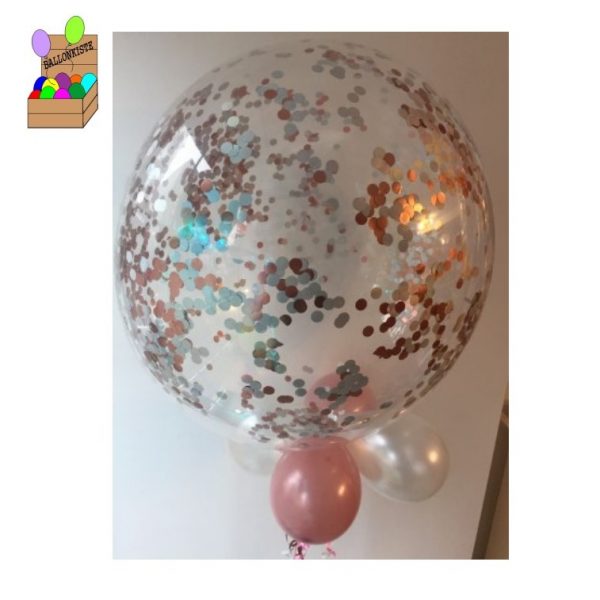 Bastelset Aquaballon mit Folienkonfetti