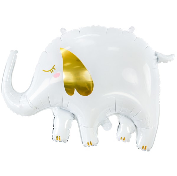 Tier Elefant Weiß XL