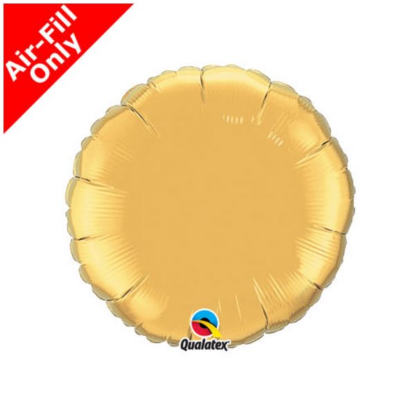 Mini Rund mit Luft 15cm Gold