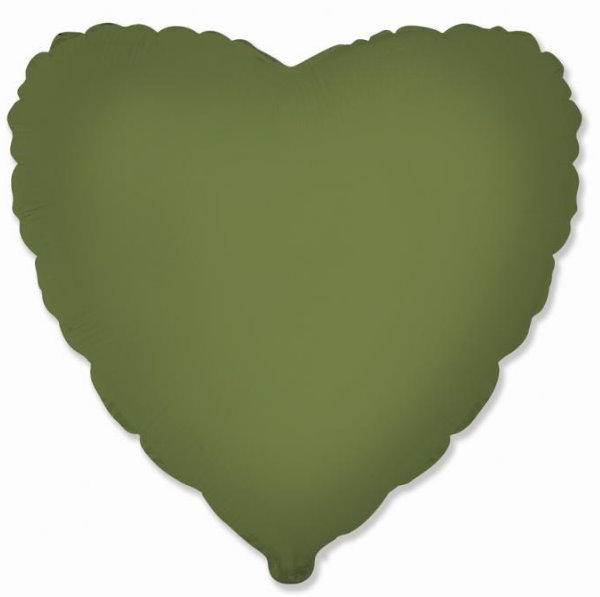 Herz 45cm olive