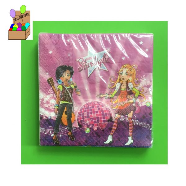 Servietten Miss Starlight