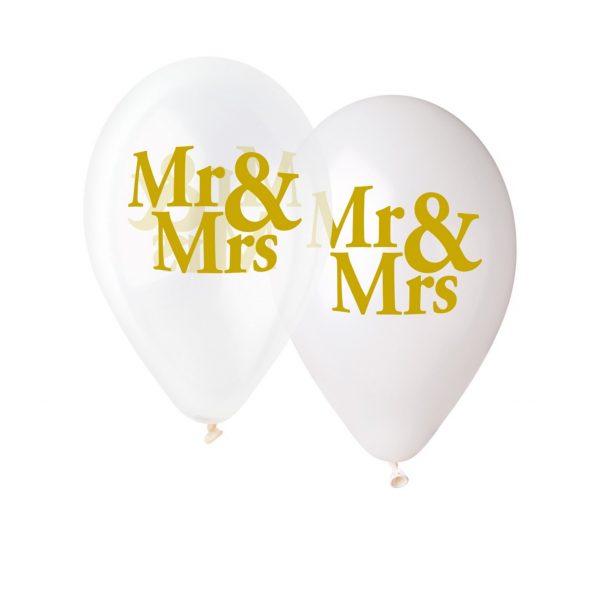 Latexballon Pack Mr & Mrs