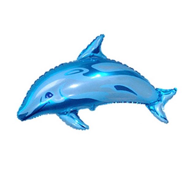 Mini Tier Delphin Blau