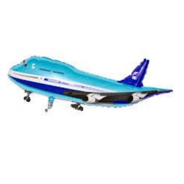 Flugzeug blau XL