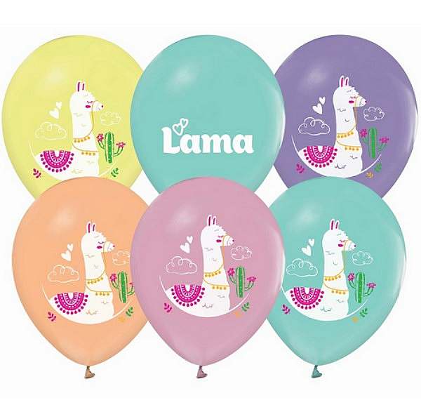 Latexballon Pack Lama