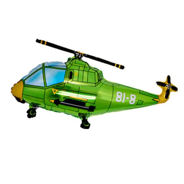 Hubschrauber Grün XL