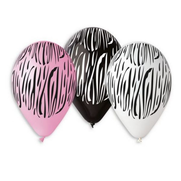 Latexballon Pack Zebra