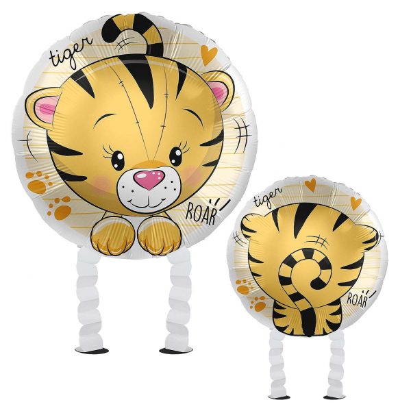 Ballonwalker Tiger mit Helium