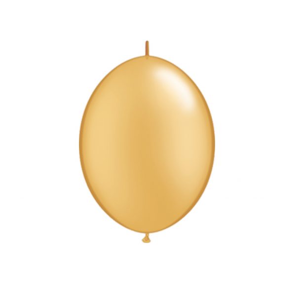 Kettballon gold 39 glänzend