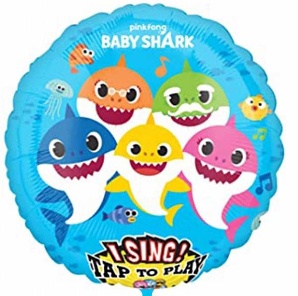 Musikballon Baby Shark