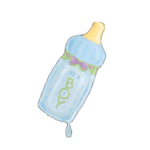Baby XXL Flasche mit Helium