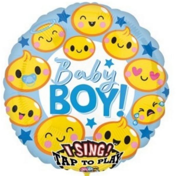 Musikballon Baby Boy