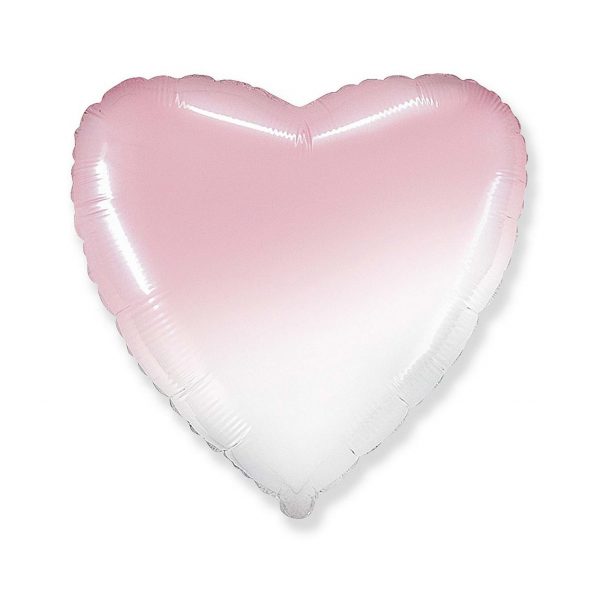 Herz 91cm Farbverlauf rosa EU