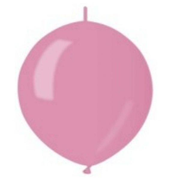 Kettballon rosa 33 glänzend