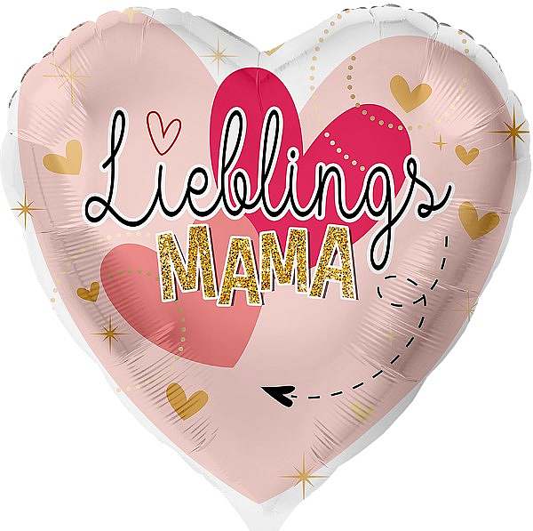 Lieblings Mama mit Helium