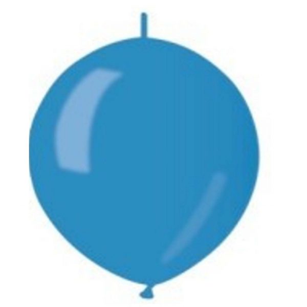 Kettballon blau 36 glänzend