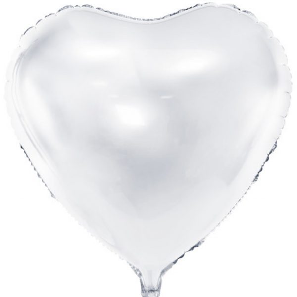 Herz 60cm Weiß
