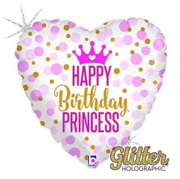Happy Birthday Princess 45cm
