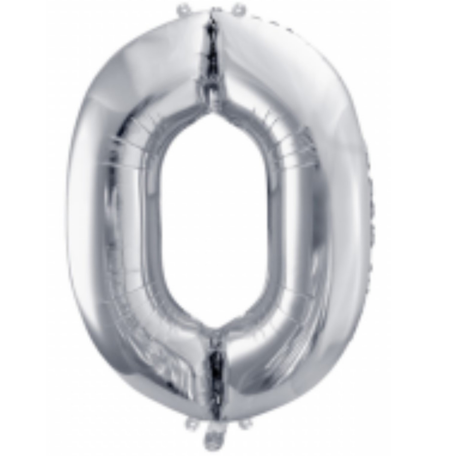 Zahl 0 silber 66cm EU