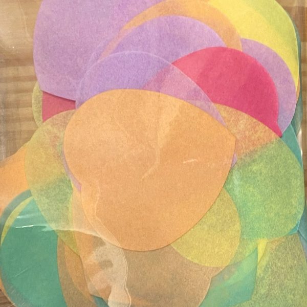 Papierkonfetti Herzen bunter Mix